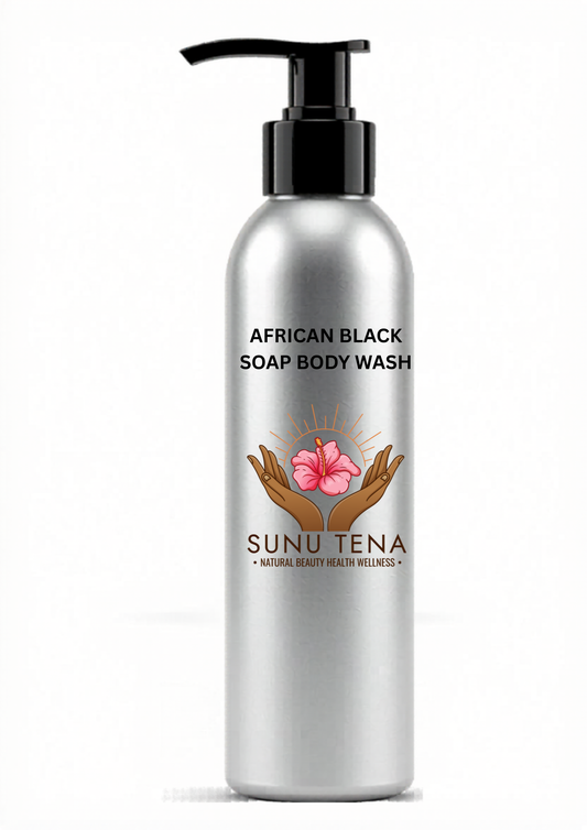 Gentle African Black Soap Body Wash 226GR