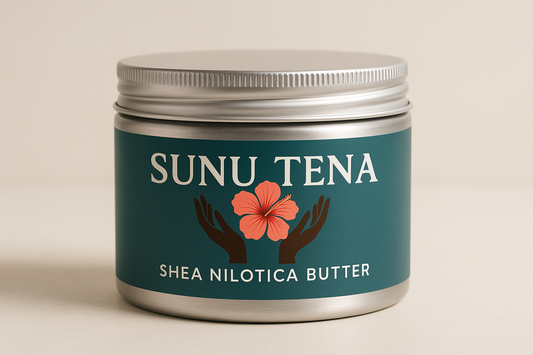 add space between Sunu and Tena so the flower is not touching the letters